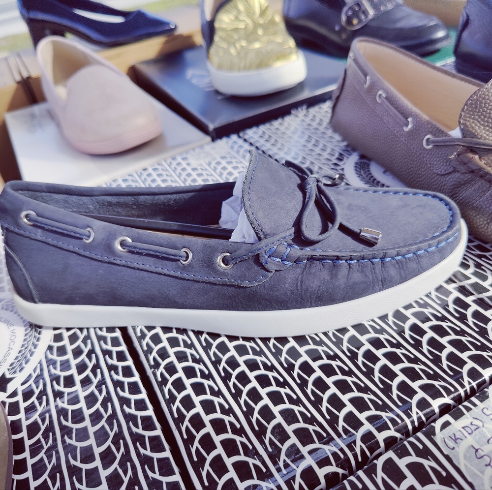 Kids Leather Loafers